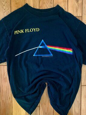 Vtg Y2K Pink Floyd Dark Side Of The Moon Artimonde Shirt Medium 2001